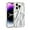 Grey Oil Paints, variant on Case Compatible for iPhone 14 Pro, Spring Flower Floral Design for Women Girl Shockproof TPU Bumper Cover for iPhone 14 Pro (6.1 inch), Purple Flower