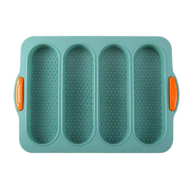 Pan Francés De Silicona, Bandeja Para Hornear Baguette, Molde Para Pan Antiadherente Para Herramienta Para Hornear Methold HA040462-03