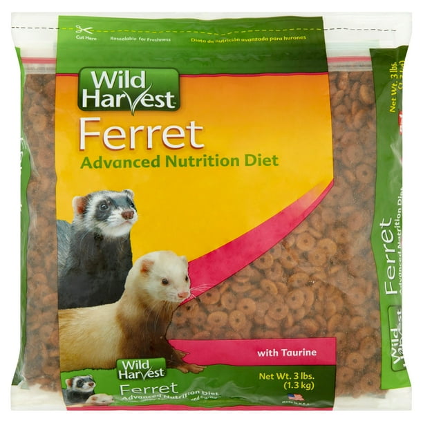 Wild Harvest Advanced Nutrition Ferret 3 Pounds, High Protein And