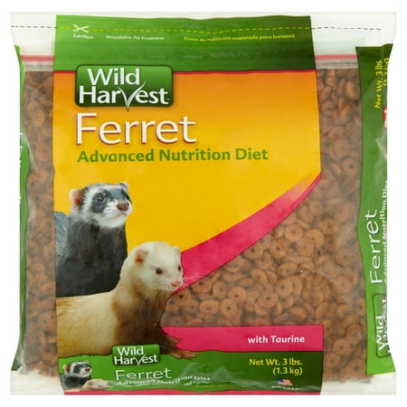 Wild Harvest Advanced Nutrition Diet Ferret Food, 3