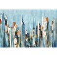 thumbnail image 3 of Lera 18x13 Black Modern Framed Museum Art Print Titled - Channel I, 3 of 5