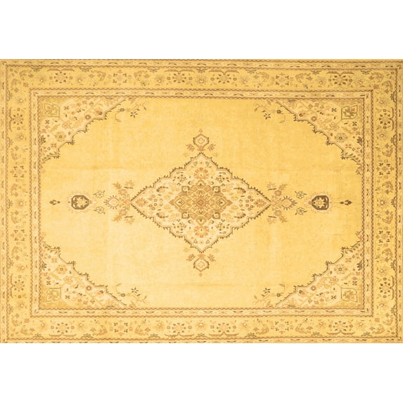 Ahgly Company Indoor Rectangle Persian Brown Traditional Area Rugs, 2' x 4'
