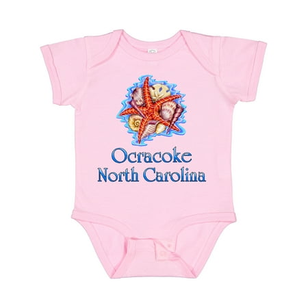 

Inktastic Ocracoke North Carolina Boys or Girls Baby Bodysuit