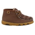 thumbnail image 3 of TWISTED X Infant's Chukka Dark Brown/White Driving Moc, Size: 7, Width: M, 3 of 6