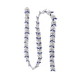 thumbnail image 4 of Rhinestone Chain Trim, Decoration 1 Yard 2.3cm Leaf Shape Gift  Rhinestone Chain  For Earring Belt Red,Green,Champagne,Royal Blue, 4 of 8