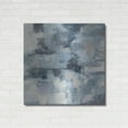 thumbnail image 3 of Luxe Metal Art 'In The Clouds Indigo and Gray Crop' by Silvia Vassileva, Metal Wall Art, 36"x36", 3 of 9