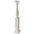 thumbnail image 5 of 31.5" Mdf Wood Spindle Stand set of 2 Red, 5 of 5