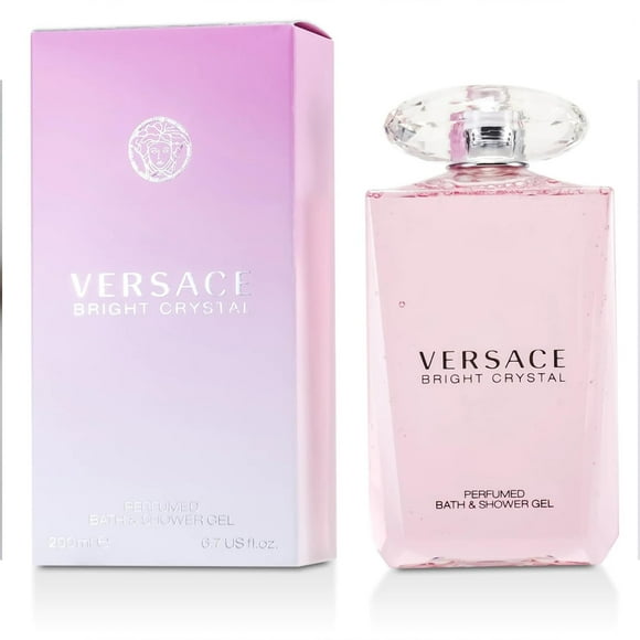 Gel perfumado de baño y ducha Versace Bright Crystal 200 ml para mujer