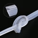 thumbnail image 3 of 137.8" de largo, para vidrio de 1/4" (6mm), tira de sellado lateral de puerta de ducha de vidrio sin marco, 3 of 5