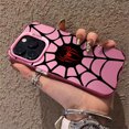 thumbnail image 5 of Luxury IMD Lens Circle Spider Man Cartoon Skin TPU Phone Case for For iPhone 13 Pro Max 15 Pro 14 Plus 12 X XS Max XR 11 Pro, 5 of 5