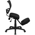 thumbnail image 2 of UrbanPro Mobile Ergonomic Kneeling Task Office Chair in Black, 2 of 6