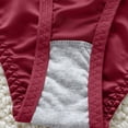 thumbnail image 4 of Iyufng Women Low Rise Satin Bikini Panties V-Shaped Floral Lace Trim Front Pleated Ruched Design Silky Soft Stretch Daily Elegant Women's Underwear, 4 of 5