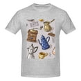 thumbnail image 4 of Bingfone Antique Vintage Teapot Coffee Grinder Men'S Loose Fit Short-Sleeve Pocket T-Shirt, 4 of 7