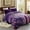 Purple/Blue, variant on Soft Fleece Bed Blanket King Size, Korean Style Blanket for Winter 85 X 95 Inches - 9 Lbs, Single Ply