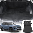 thumbnail image 1 of Alfombrilla de maletero con alfombrilla de respaldo 2 en 1 para Toyota RAV4, 1 of 8