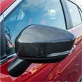 thumbnail image 4 of For Mitsubishi Eclipse Cross 2018-2022 Rearview Side Mirror Cover Wing Cap Exterior Door Rear View Case Trim Carbon Fiber Look, 4 of 7