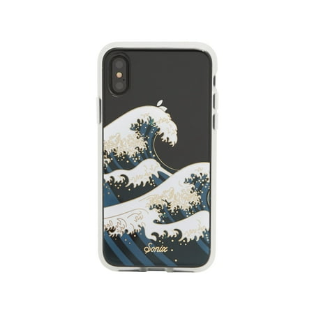 Mobile Coat (iPhone X, Sonix TOKYO WAVE Cell Phone Case - Military Drop Test Certified - Sonix Clear Coat Series for Apple (5.8”) iPhone)