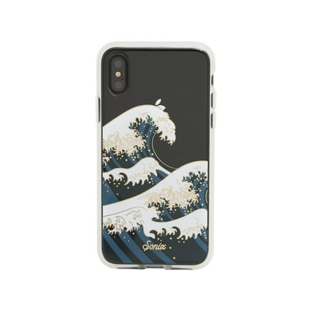 iPhone X, Sonix TOKYO WAVE Cell Phone Case - Military Drop Test Certified - Sonix Clear Coat Series for Apple (5.8”) iPhone