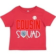 thumbnail image 3 of Inktastic Cousin Squad Baseball and Bat Boys or Girls Toddler T-Shirt, 3 of 5