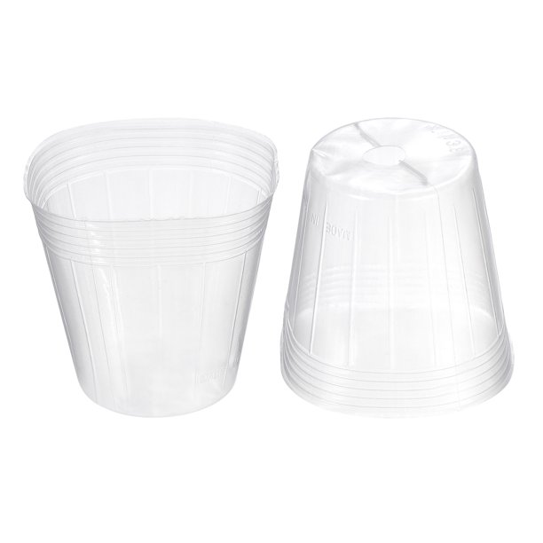 Uxcell 4.7'' Macetas de Plástico para Vivero, Contenedor para Iniciar Flores, Paquete de 20