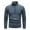 Blue, variant on Winter Jackets For Men Fashion Winter Sweater Casual Pullover Hooded Fleece Jacket on Clearance