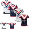 thumbnail image 2 of Nouveau Maillot de Rugby Indigène 2024 pour Enfants et Femmes, T-Shirt Rétro Personnalisé, 2 of 6