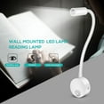 thumbnail image 4 of Worgeous  LED Bedside Reading Light White Lamp Wall Mounted, 4 of 8