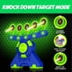 thumbnail image 3 of Juego de disparos de juguete BAODLON Glow in The Dark para niños mayores de 5 años, 3 of 7