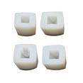 thumbnail image 1 of GOOHOCHY 4 PCS Vela de silicona Maquillaje Molde Estilo de Navidad Molde de Navidad Ornamento de Navidad Moldes, 1 of 8