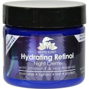 White Egret Night Creme - Hydrating Retinol - 2 oz