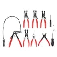 thumbnail image 3 of 9pcs/Set Car Fuel Oil Water Pipe Install Tool Flexible Lock Hose Clip Clamp Plier Kit Set, 3 of 9
