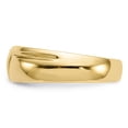 thumbnail image 3 of 14K Yellow Gold Diamond Mens Ring (0.15Cttw) Ring Size 10, 3 of 7