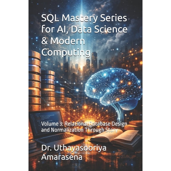 SQL SQL Mastery Series for AI, Data Science & Modern Computing: Volume 3: Relational Database Design and Normalization Throu, Book 3, (Paperback)