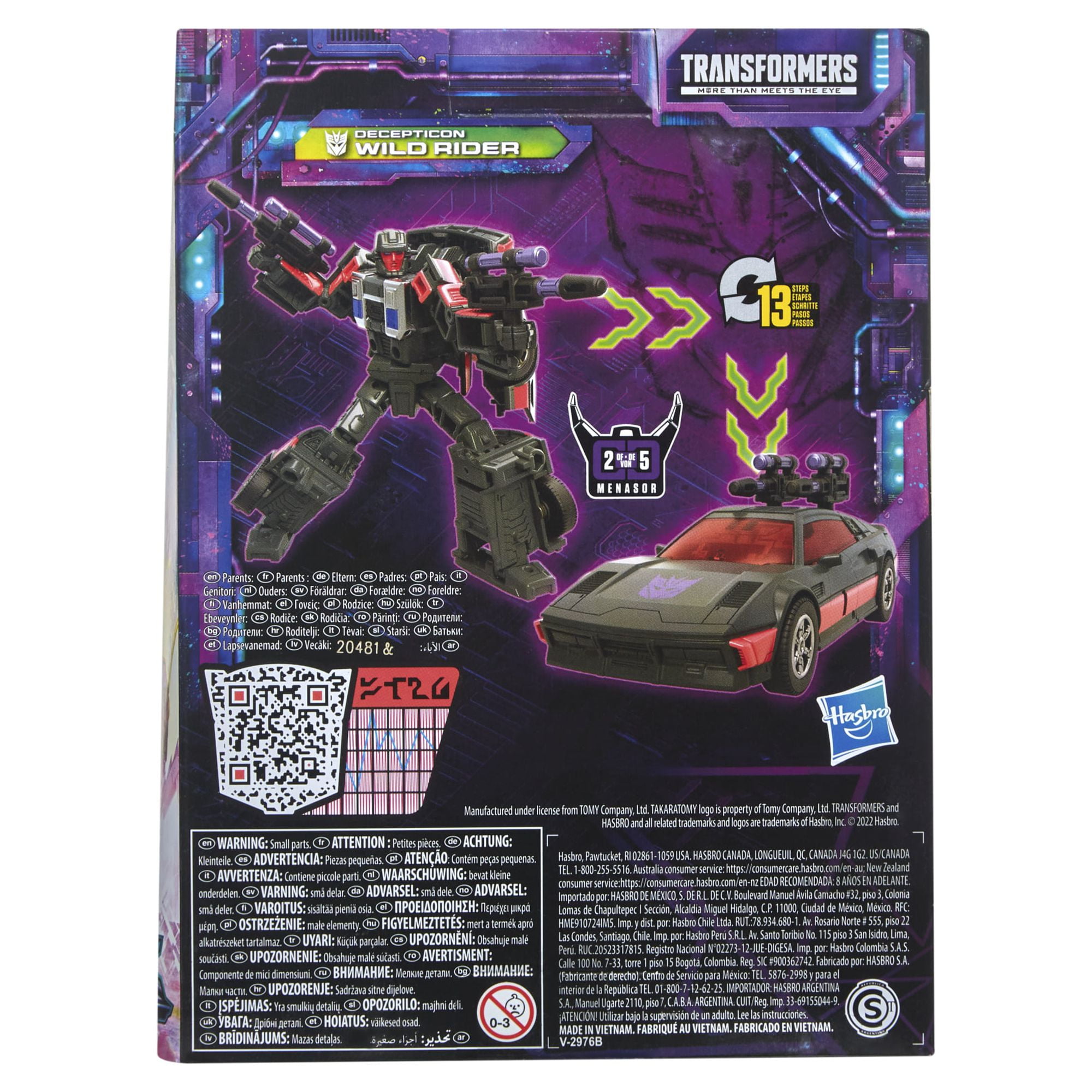 Transformers Generations Legacy Deluxe Decepticon Wild Rider Action Figure