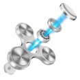 thumbnail image 3 of Fidget Spinner ATESSON de acero inoxidable ultraduradero, 3 of 7