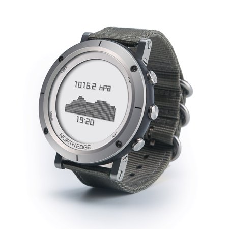 running watch with barometric altimeter