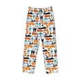 thumbnail image 4 of Xecao Industrial Transportations Men's Straight Lounge Pajama Pants: The Ultimate in Comfortable Sleepwear, 4 of 9
