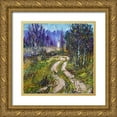 thumbnail image 1 of Chodyukov, Aleksander 20x20 Gold Ornate Wood Framed with Double Matting Museum Art Print Titled - The Windig Road, 1 of 4