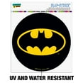 thumbnail image 2 of Batman Classic Bat Shield Logo Automotive Car Window Locker Circle Bumper Sticker, 2 of 7