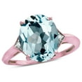 thumbnail image 3 of Star K � Large Oval 12x10 Sky Blue Topaz 3 Stone Trillion Setting Ring, 3 of 9