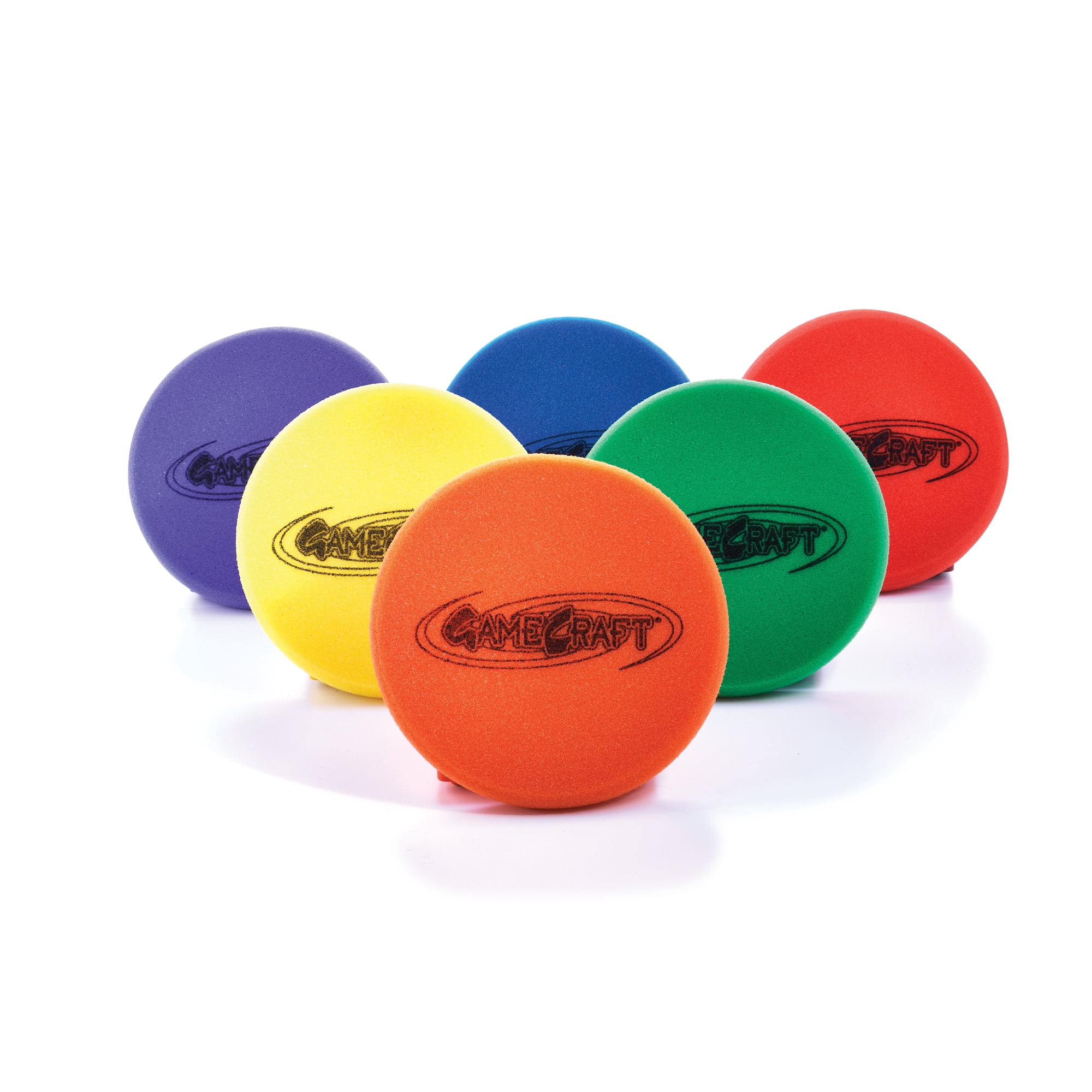 GameCraft® 9 in. Uncoated Foam Flying Discs, 12-Pack