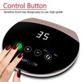 thumbnail image 3 of Máquina pulidora de uñas para manicura, 35000RPM, lima de uñas con pantalla táctil, taladro eléctrico acrílico, cortador de fresado, herramientas de arte de uñas, 3 of 4