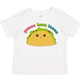 thumbnail image 3 of Inktastic Peace Love Tacos Boys or Girls Toddler T-Shirt, 3 of 5