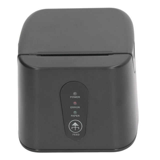 Thermal Receipt Printer, 100-240V Portable 58mm Thermal Receipt Printer USB Easy To Connect Energy Efficient High Speed Printing for POS US Plug