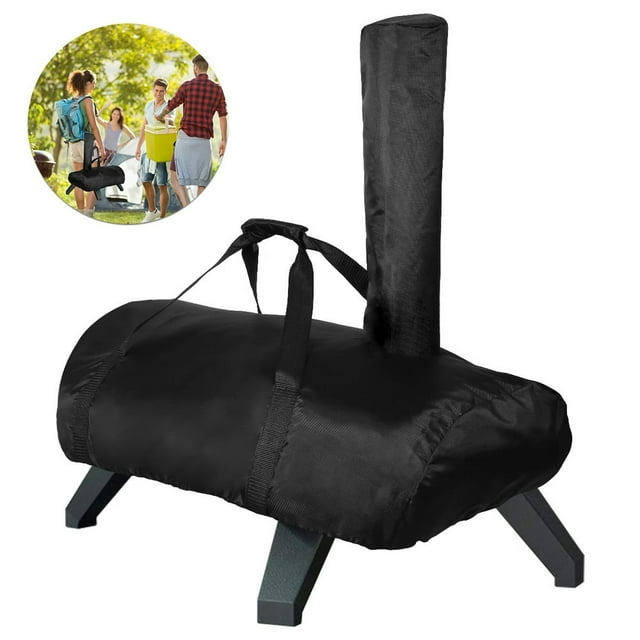 Housse de Four à Pizza Compatible avec Ooni Karu 12 Housse de Four à Pizza Portable Tissu 420D Imperméable Housse de Four à Pizza Robuste Résistante aux Intempéries Housse de Transport Extérieure Compatible avec Ooni Karu