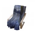 thumbnail image 4 of Alaska Soft Flannel Fleece Throw Blanket, Turnagain Arm of the Cook Inlet Anchorage Idyllic Lakeside Photography, Cozy Plush for Indoor and Outdoor Use, 60" x 80", Lime Green Navy Blue, by Ambesonne, 4 of 6