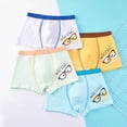 thumbnail image 2 of UAYOTSE Boys Breathable Dinosaur Car Cotton Boxer Brief Underwear Sets,Sizes 12-14 Years, 2 of 4