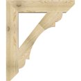 thumbnail image 3 of Ekena Millwork 6"W x 34"D x 40"H Olympic Slat Rough Sawn Bracket, Douglas Fir, 3 of 4