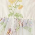 thumbnail image 5 of WUXIAN Toddler Girls Sleeveless Floral Embroidery Tulle Backless Romper Bodysuits Baby Onesie Children Comfortable Dailywear, 5 of 8