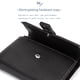 thumbnail image 2 of Sonducket Monedero de cuero para mujer, reemplazo Rectangular, tres pliegues, Color sólido, cierre con cremallera, elegante carpeta de fotos, Carteras Azul, 2 of 6